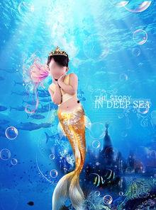 照片美人鱼,海洋奇遇记